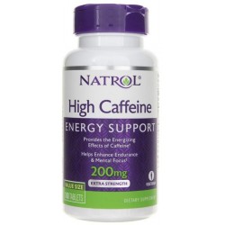 NATROL HIGH CAFFEINE 200mg - 100 tab