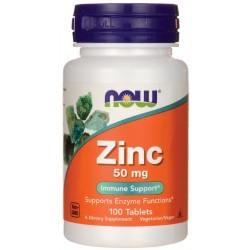 NOW ZINC 50 mg-100 tab.