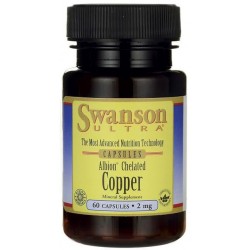 SWANSON ALBION CHELATED COPPER 2mg - 60kaps