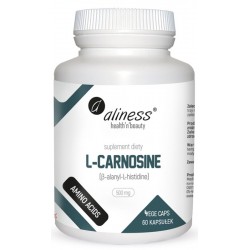 ALINESS L-CARNOSINE 500mg - 60kaps vege
